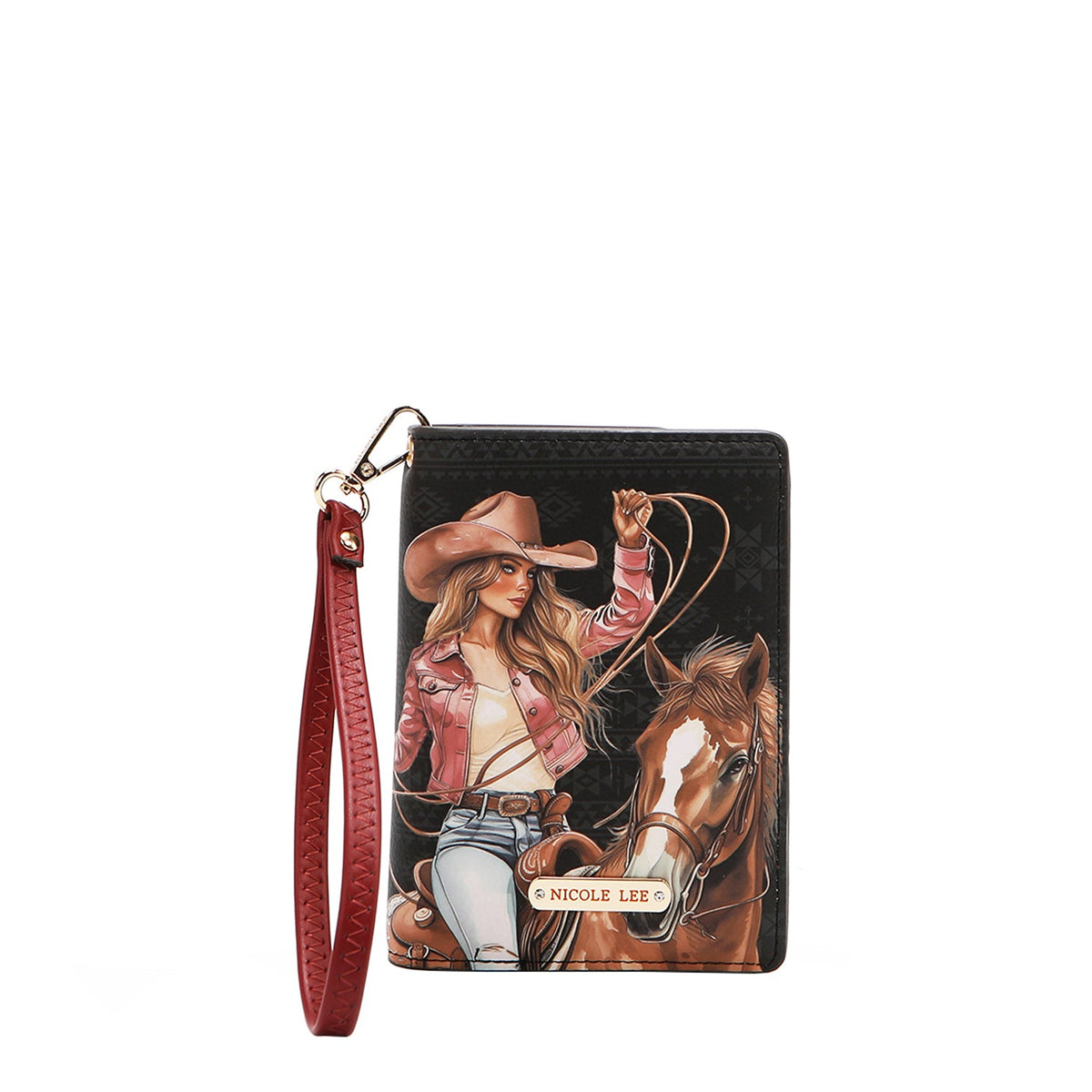 CARTERA PASAPORTE CON CORREA (SOFIA MONTANA)