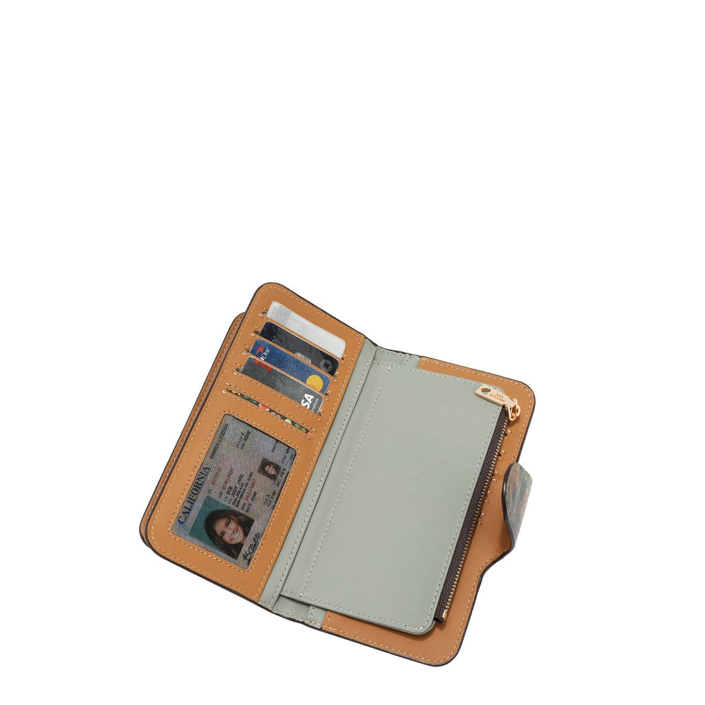 CARTERA PLEGABLE EN CAPAS (REFLECTION OF LOVE)