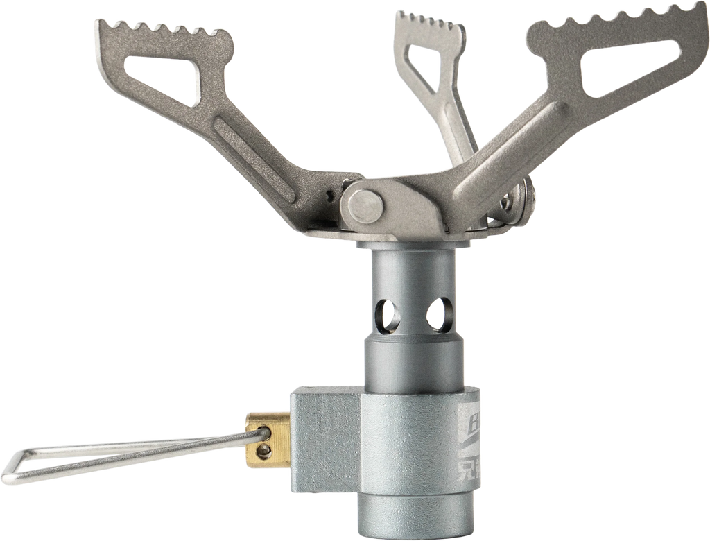Mini Camping Gas Burner Pocket Stove Grey