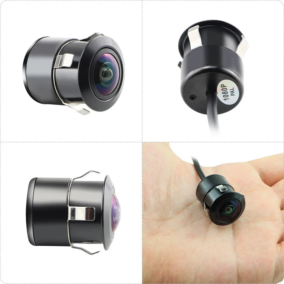AHD1080P Universal Car Backup Camera Full HD Night Vision Black