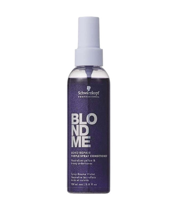 Schwarzkopf Blondme Bond Repair Purple Spray Conditioner 150ml