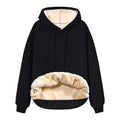 Unisex Lambswool Fleece Hooded Sweatshirt