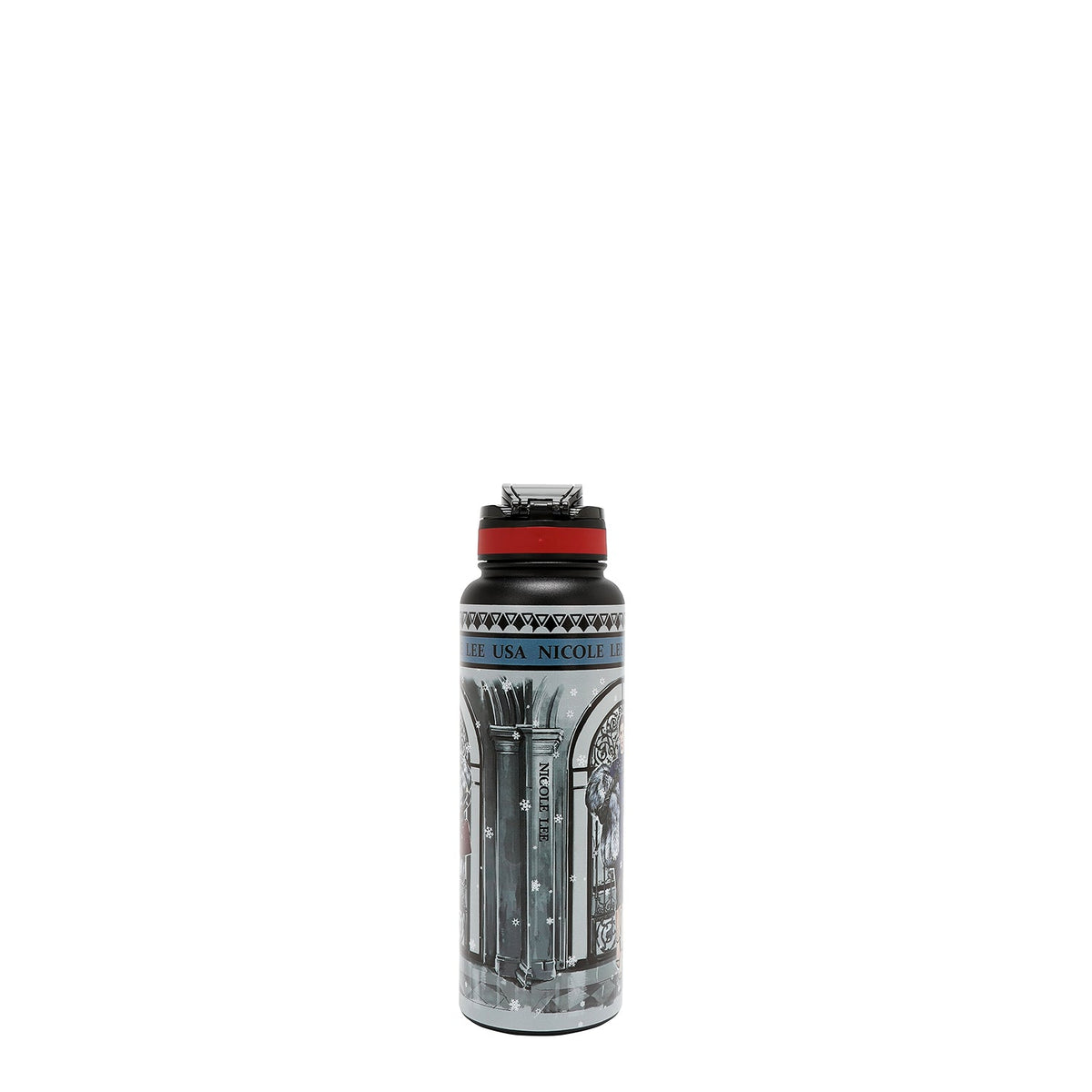 BOTELLA VASO 1.2 L (MODA SNOWFLAKE)