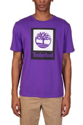 TIMBERLAND - Men's T-shirt with box logo  - Size XL