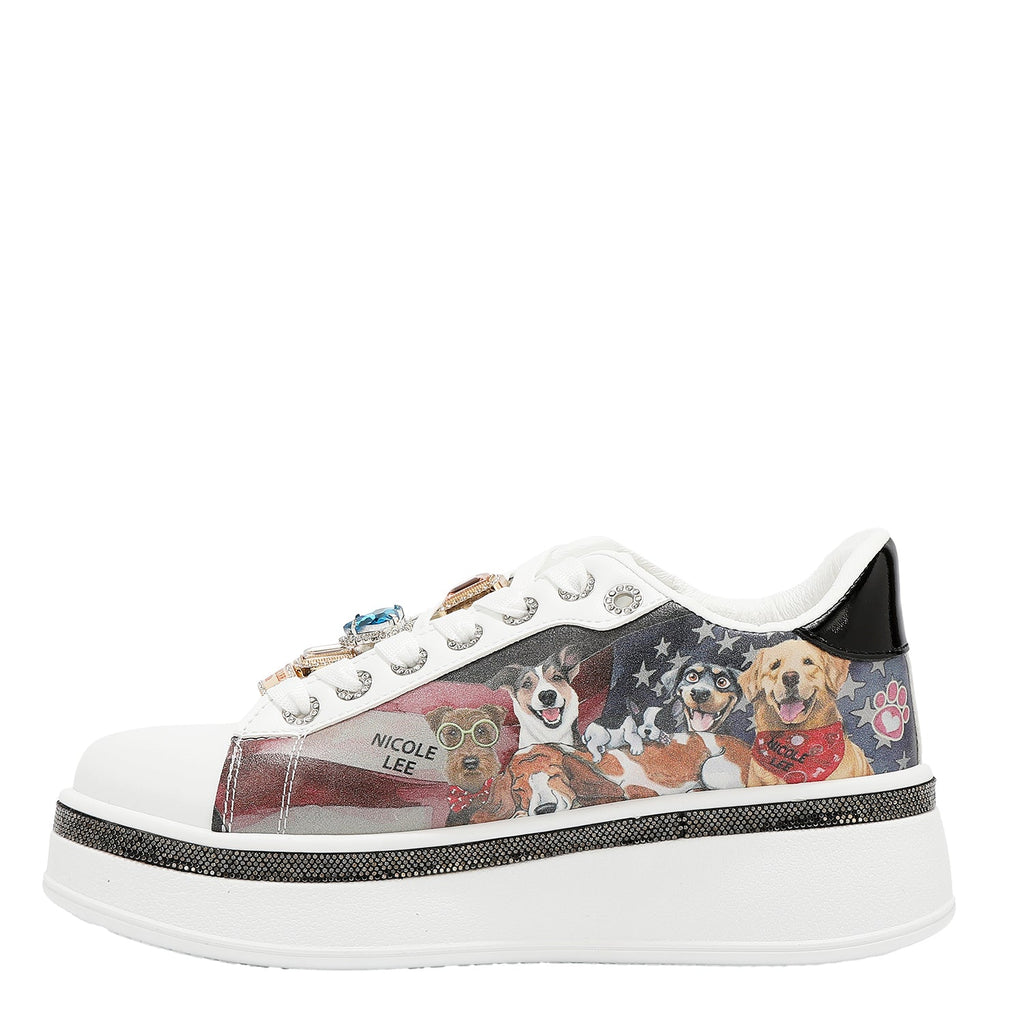 ZAPATILLAS DE MODA CON PEDRERÍA (BEST SMILE)