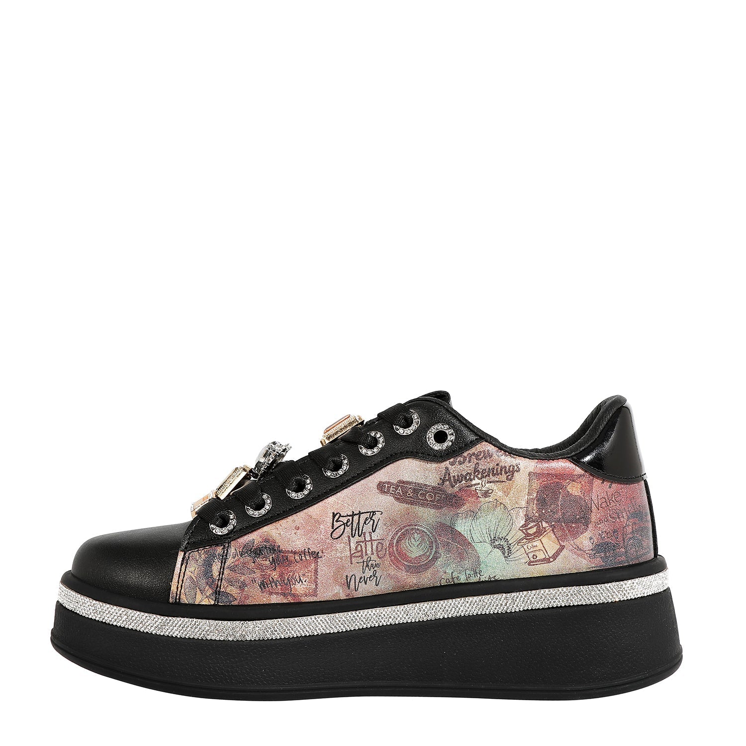ZAPATILLAS DE MODA CON PEDRERÍA (VIRTUAL FRIEND)