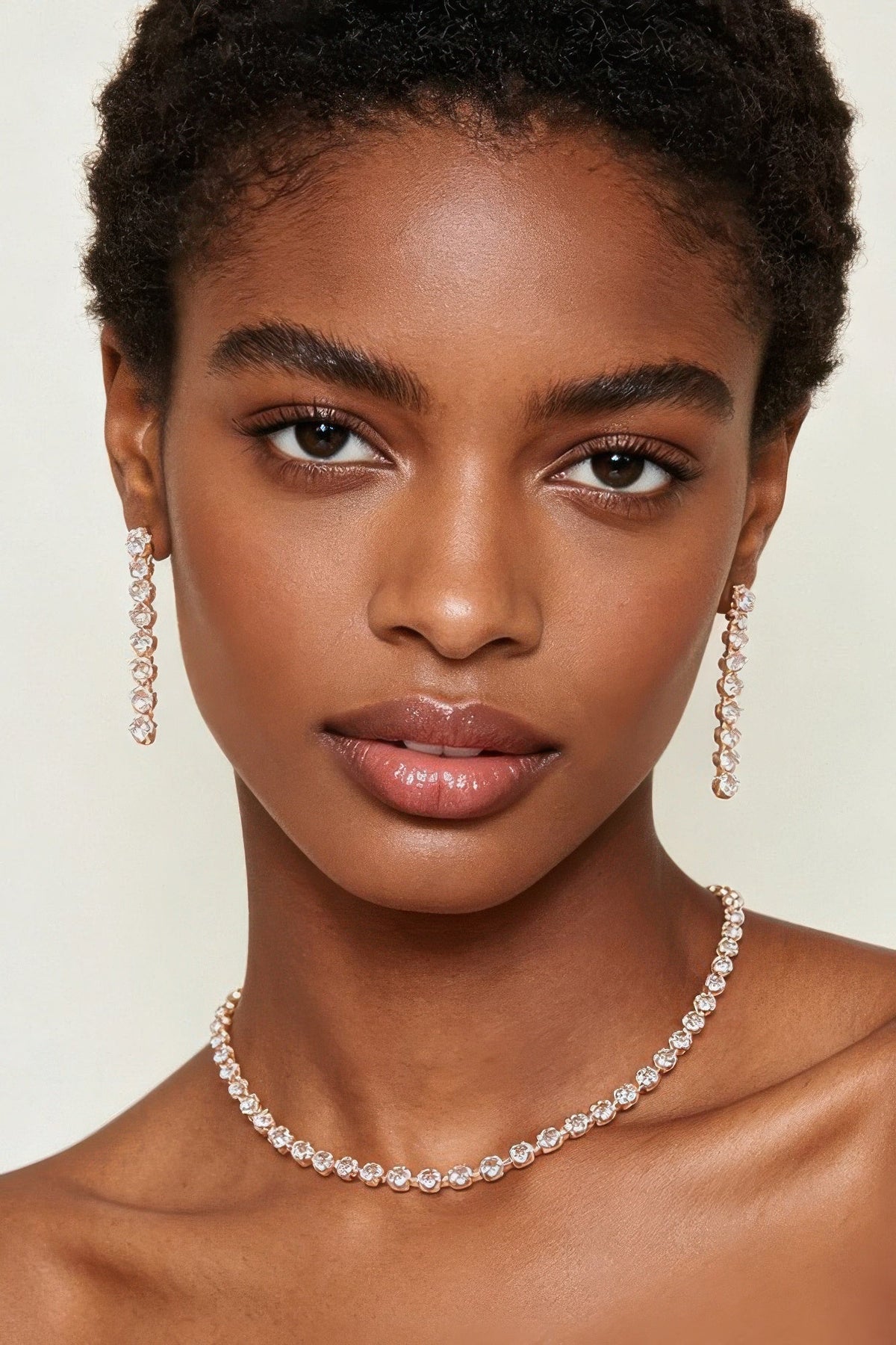 Women's Necklace Set Choker BYMANYC ® New York PARK AVENUE CRYSTAL - New Collection