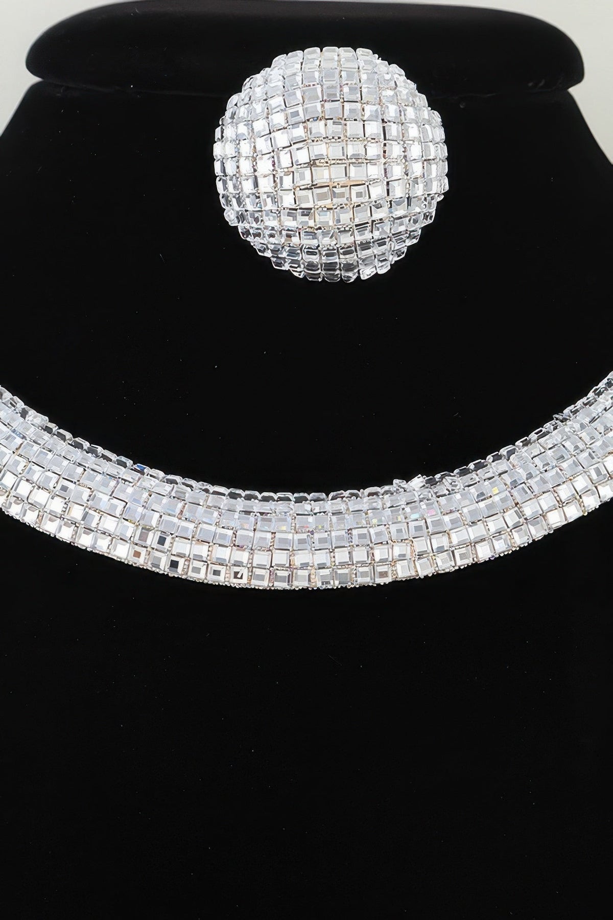 Women's Necklace Set Choker BYMANYC ® New York TRIBECA DISCO - New Collection