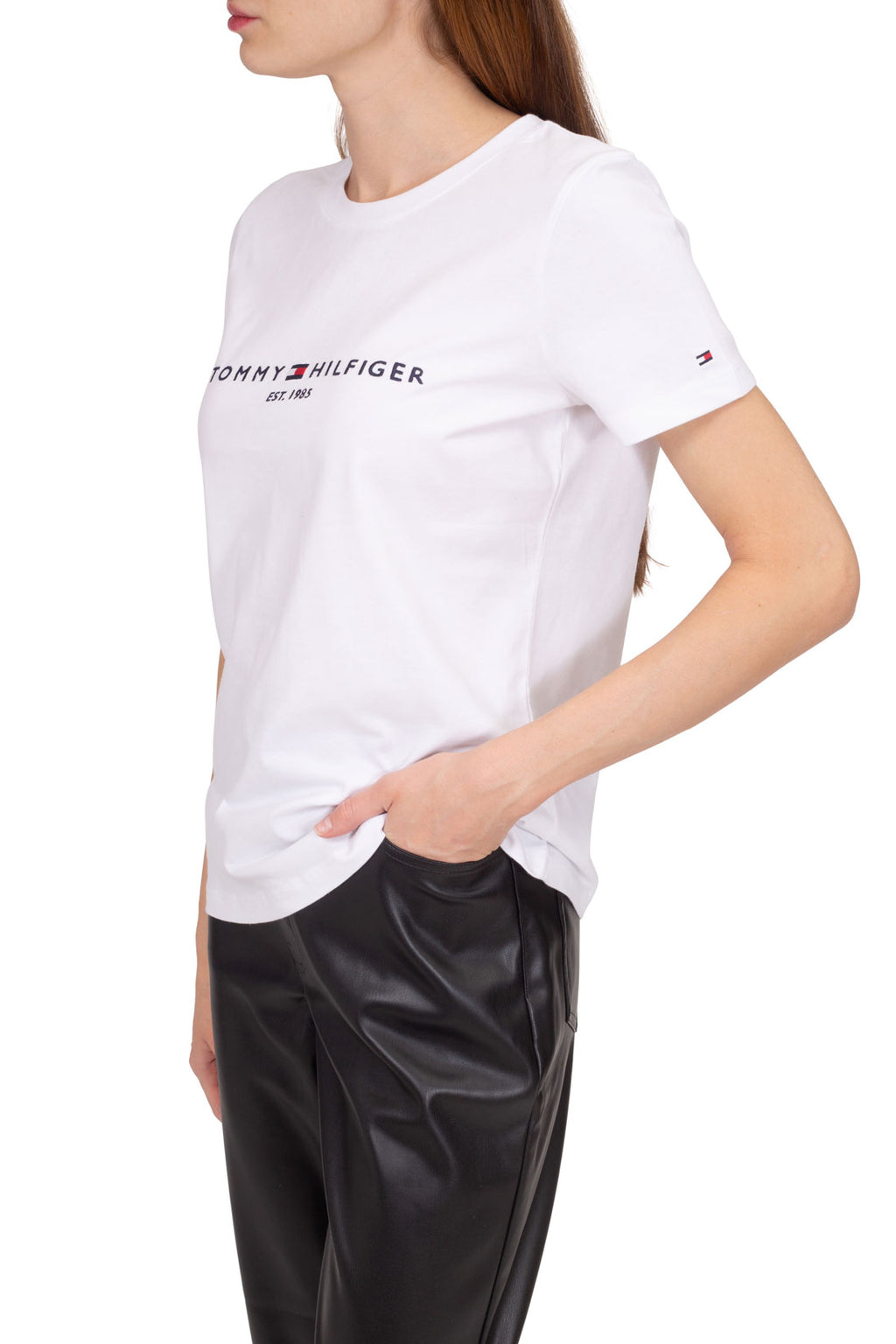 TOMMY HILFIGER - Women's regular Heritage T-shirt  - Size XL