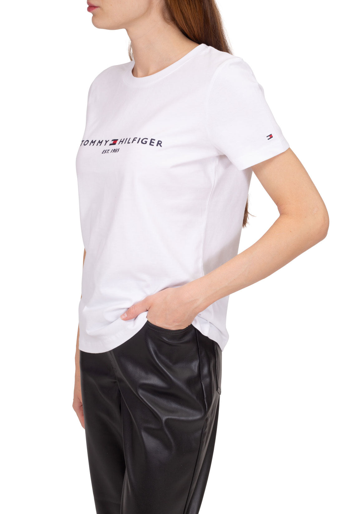 TOMMY HILFIGER - Women's regular Heritage T-shirt  - Size XL