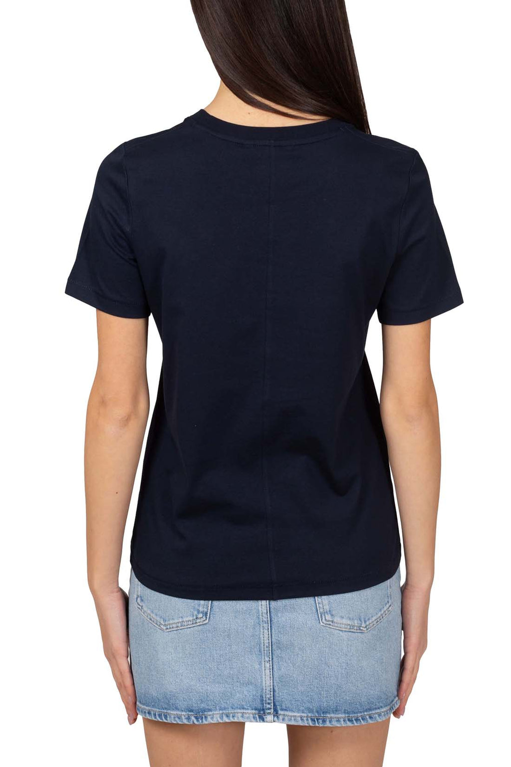 TOMMY HILFIGER - Women's regular T-shirt with embroidery  - Size S