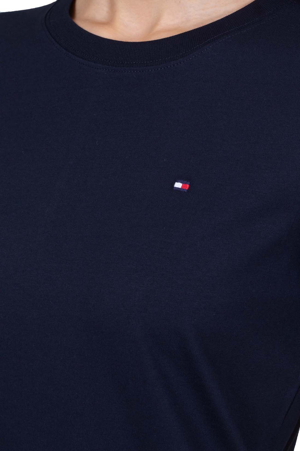 TOMMY HILFIGER - Women's regular T-shirt with embroidery  - Size S