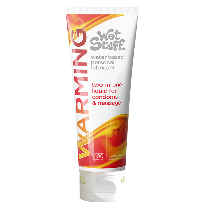 Wet Stuff Warming No-Rinse Water-Based Lubricant 100g