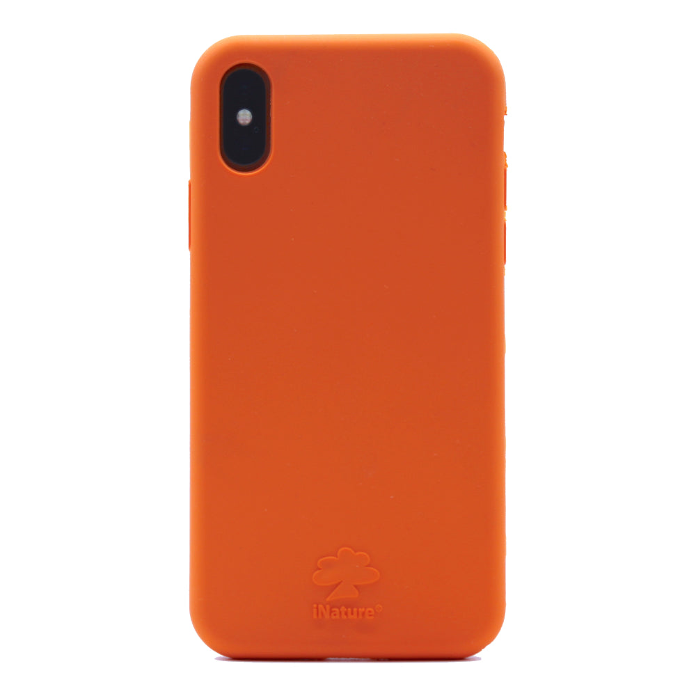 Custodia iNature iPhone XS Max - Arancio