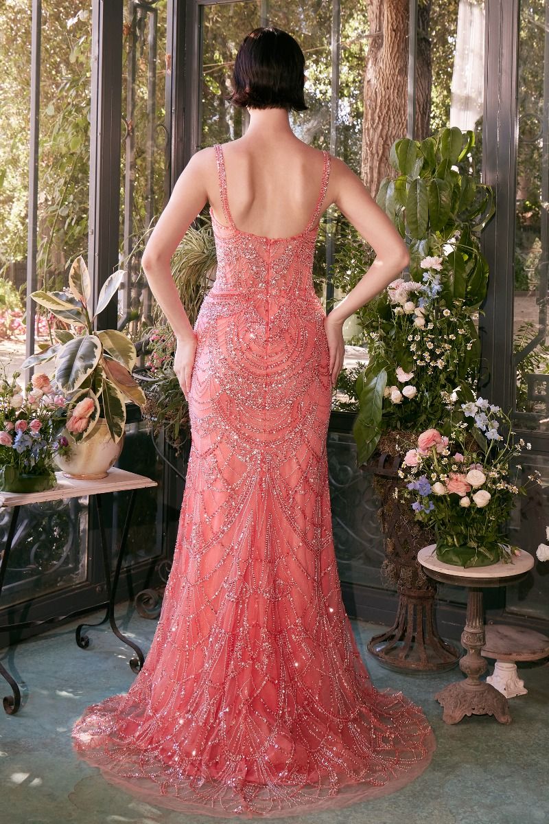Elegant Lavender Lace Off-Shoulder Tulle Evening Gown with High Slit