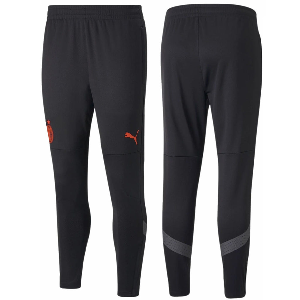 AC Milan soccer black training bench tracksuit 2022/23 - Puma