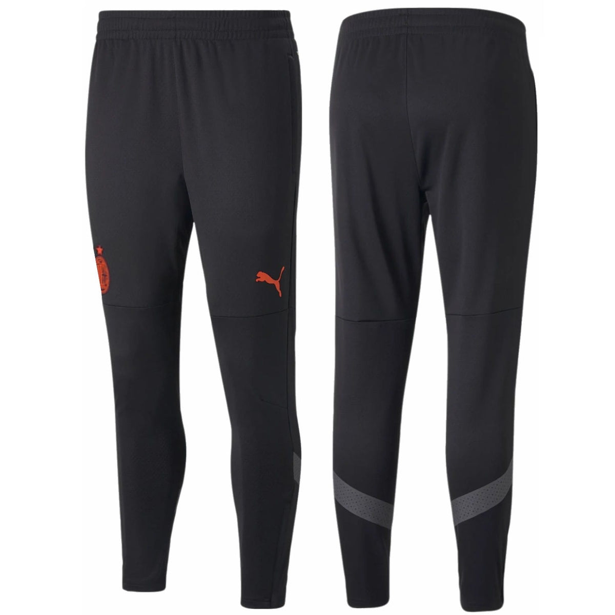 AC Milan soccer black training bench tracksuit 2022/23 - Puma