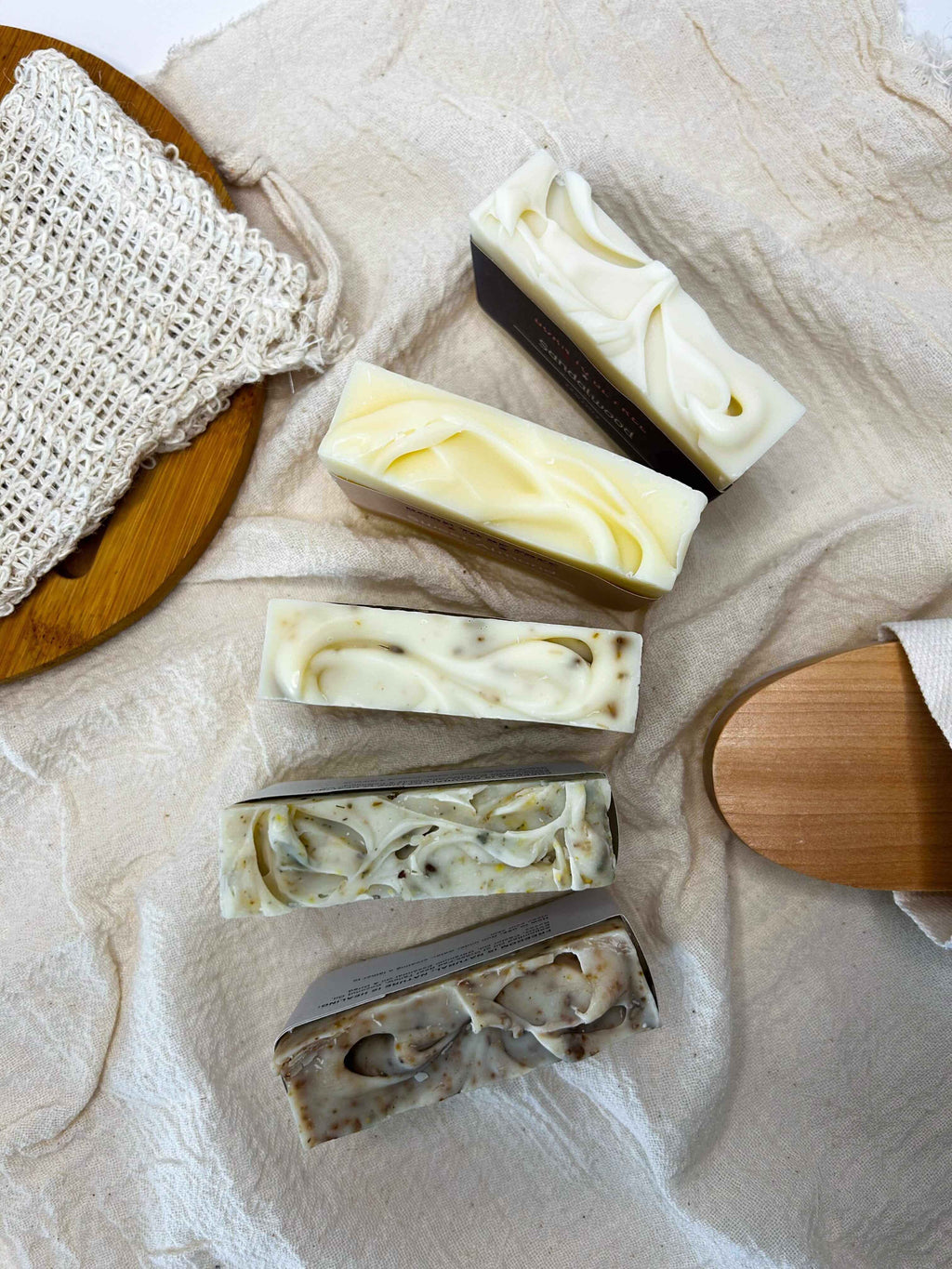 Dried Chamomile & Calendula Unscented Tallow Soap Bar