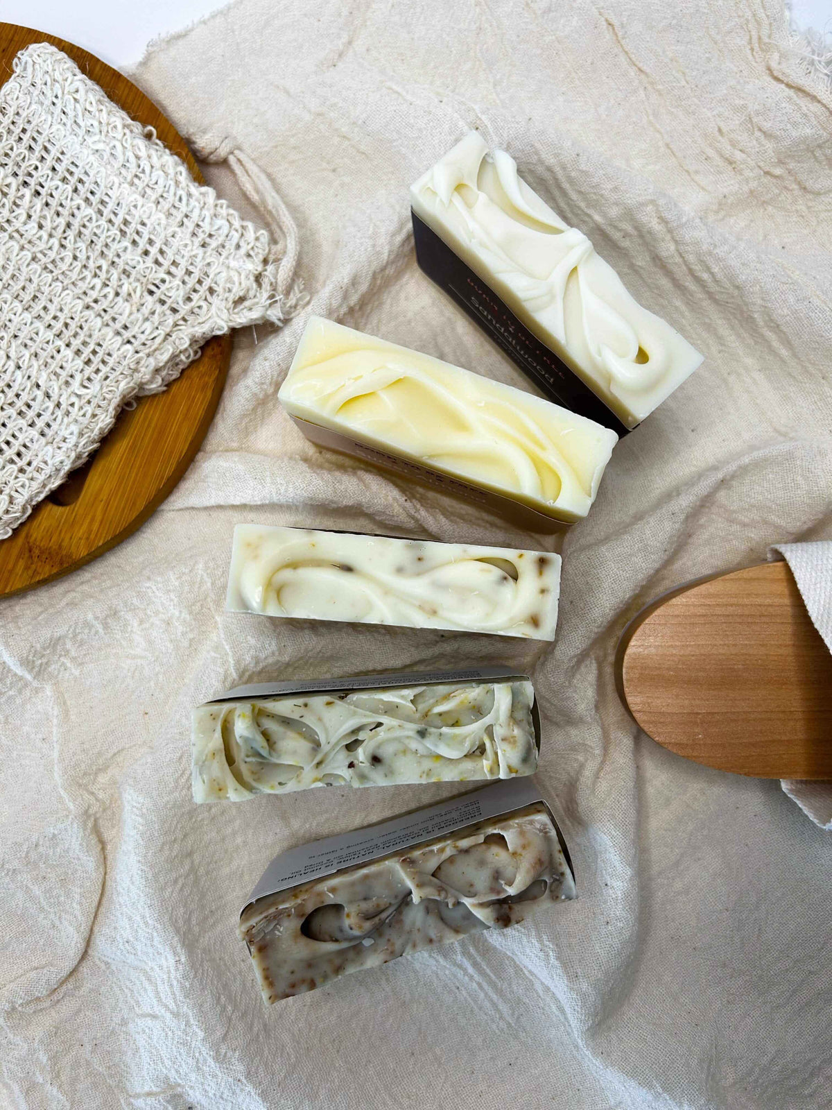 Dried Chamomile & Calendula Unscented Tallow Soap Bar