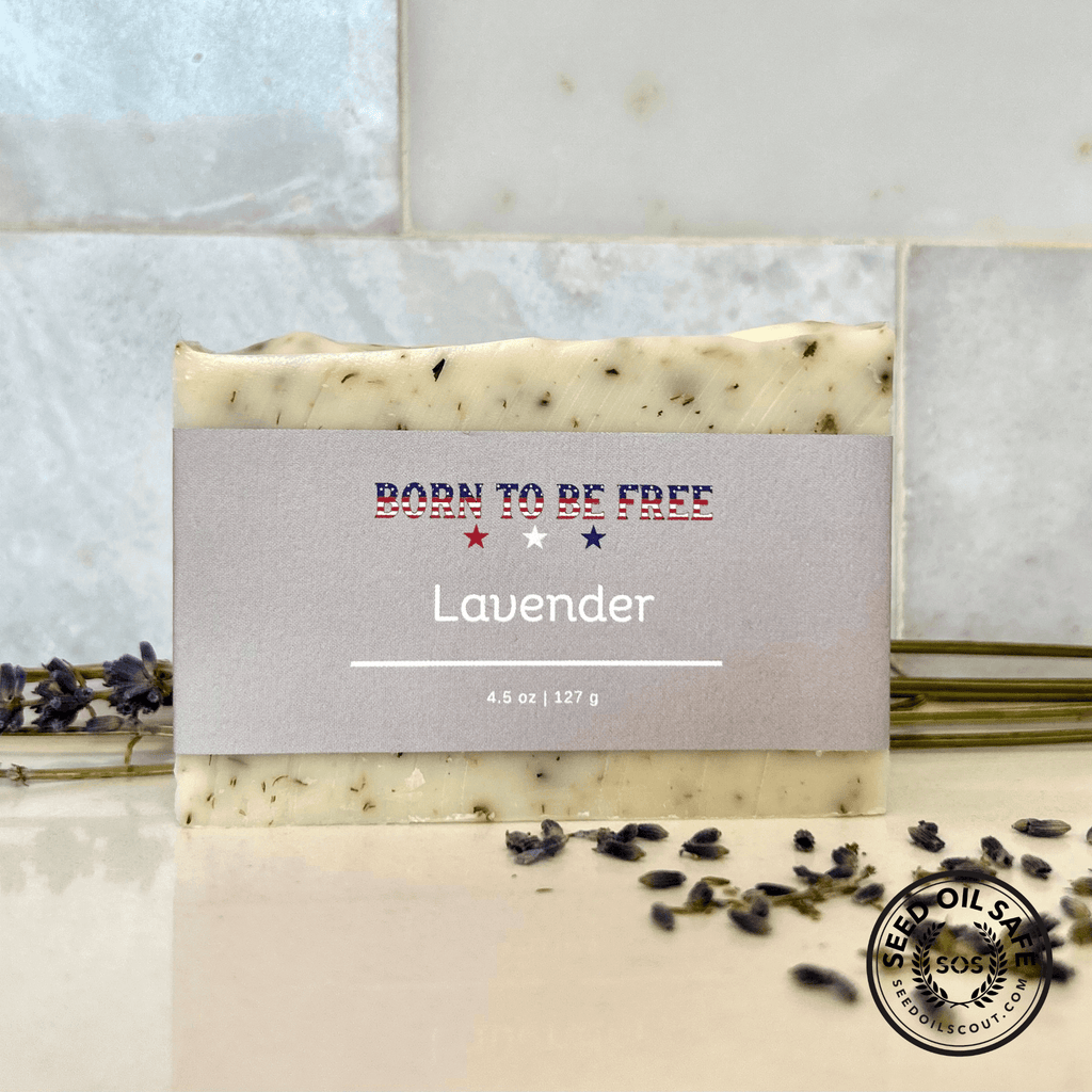 Lavender Tallow Soap Bar