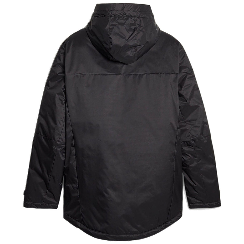 BVB Borussia Dortmund black padded bench jacket 2023/24 - Puma