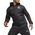 BVB Borussia Dortmund black padded bench jacket 2023/24 - Puma
