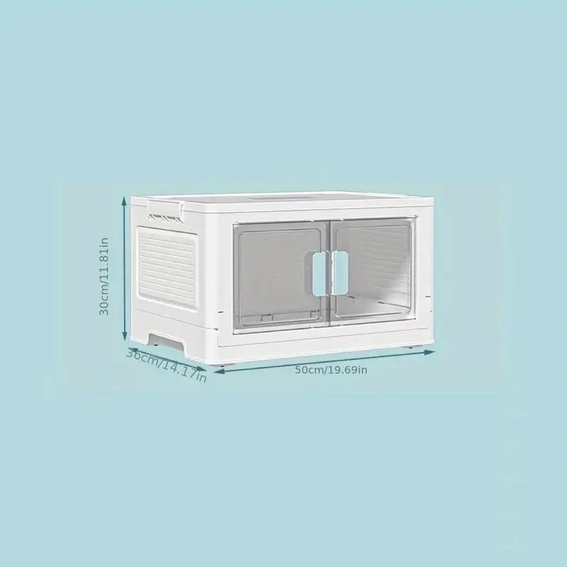 Stay organized without the hassle, courtesy of the Movable Folding Storage Box