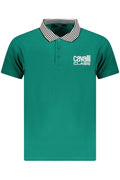 CAVALLI CLASS POLO SHORT SLEEVES MEN GREEN