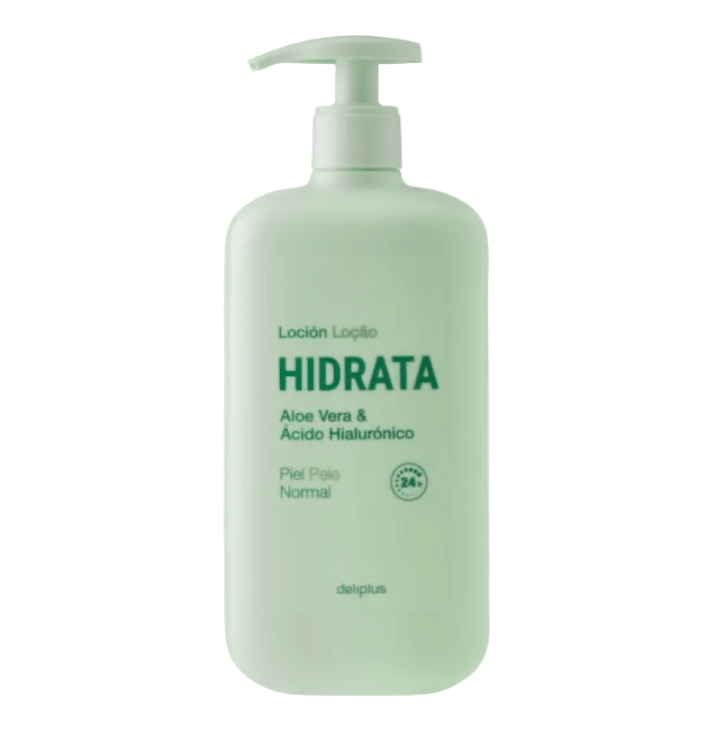 Deliplus - Lotion Corps Hydratante Aloe Vera et Acide Hyaluronique