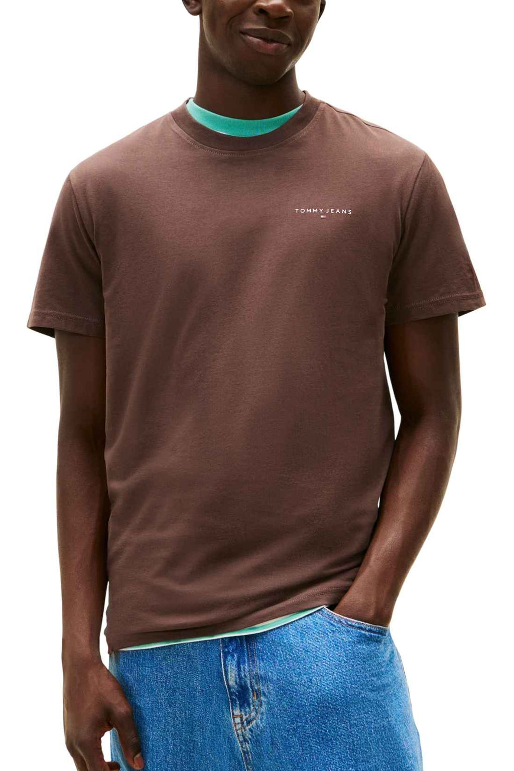 TOMMY JEANS - Men's T-shirt with logo  - Size 3XL