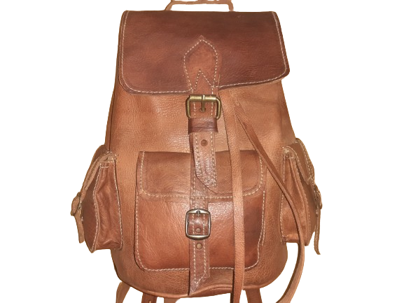 Mochila Fez mediana Vacuno
