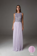 INES MAXI SKIRT PINK