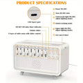 3-in-1 Sleep Night Light Humidifier Bluetooth Speaker