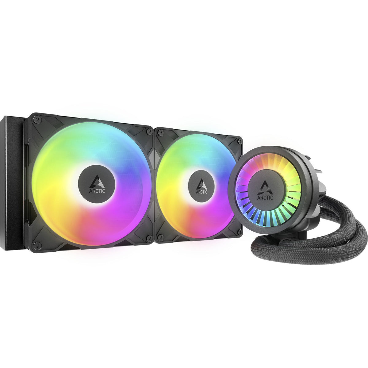 Arctic Liquid Freezer III Pro 280 A-RGB Water Cooling (Black, 4-Pin PWM Fan Connector)