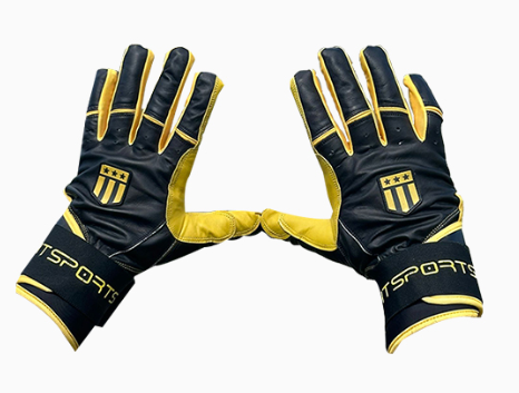 Long cuff Yellow and Black Stock