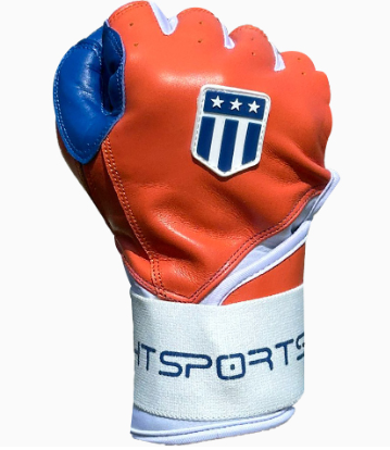 Long cuff Orange and Royal Blue Stock