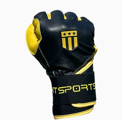 Long cuff Yellow and Black Stock