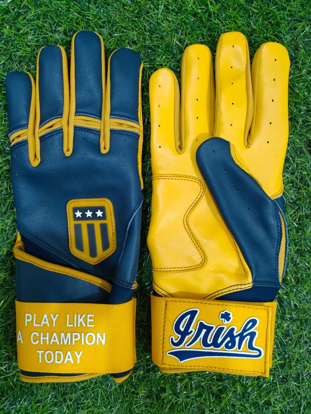 Luck of the Irish Long Cuff Batting Gloves