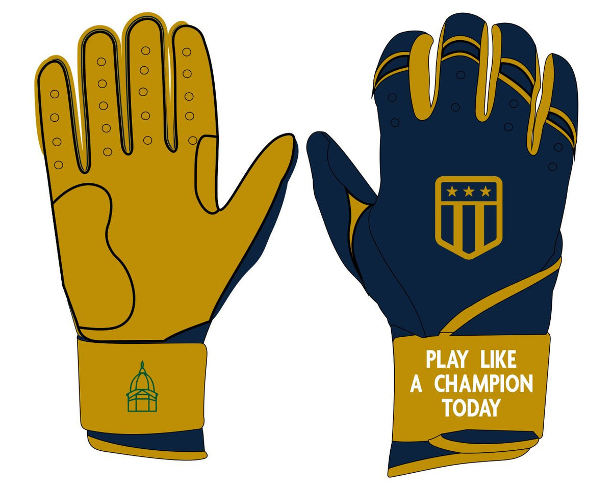Luck of the Irish Long Cuff Batting Gloves