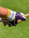 Long Cuff Purple with White Palm