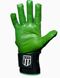 Long cuff Black with Lime Green Stock