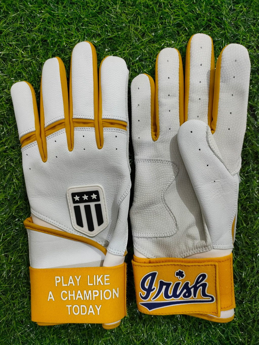 Luck of the Irish Long Cuff Batting Gloves