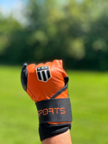 Long Cuff Orange with Black Palm