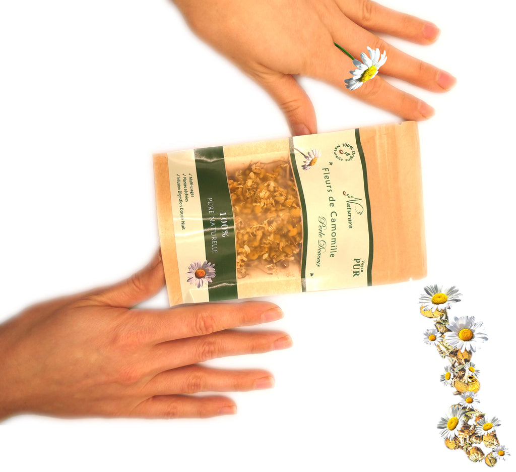 PERLE DOUCEUR - Fleurs de Camomille - Infusion de Plantes en vrac