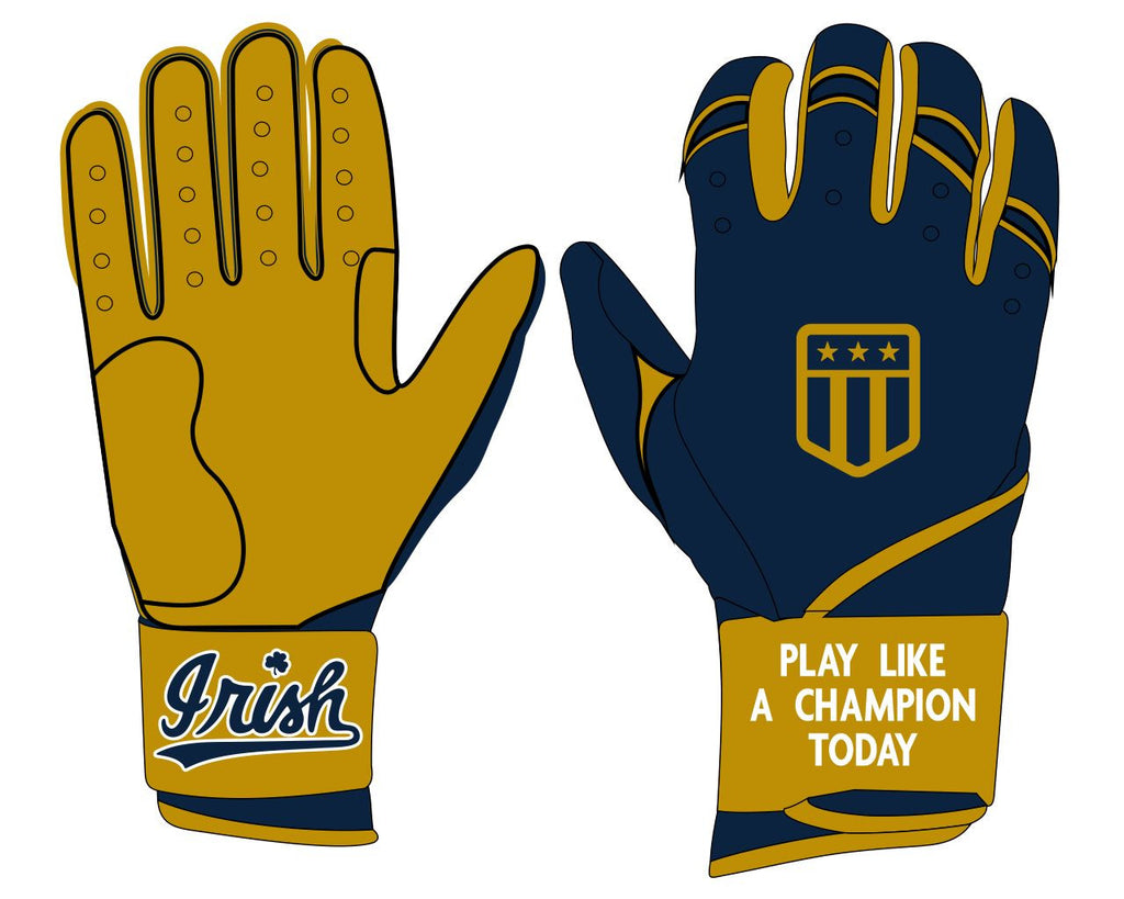 Luck of the Irish Long Cuff Batting Gloves