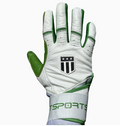 Long cuff Lime Green and White Stock