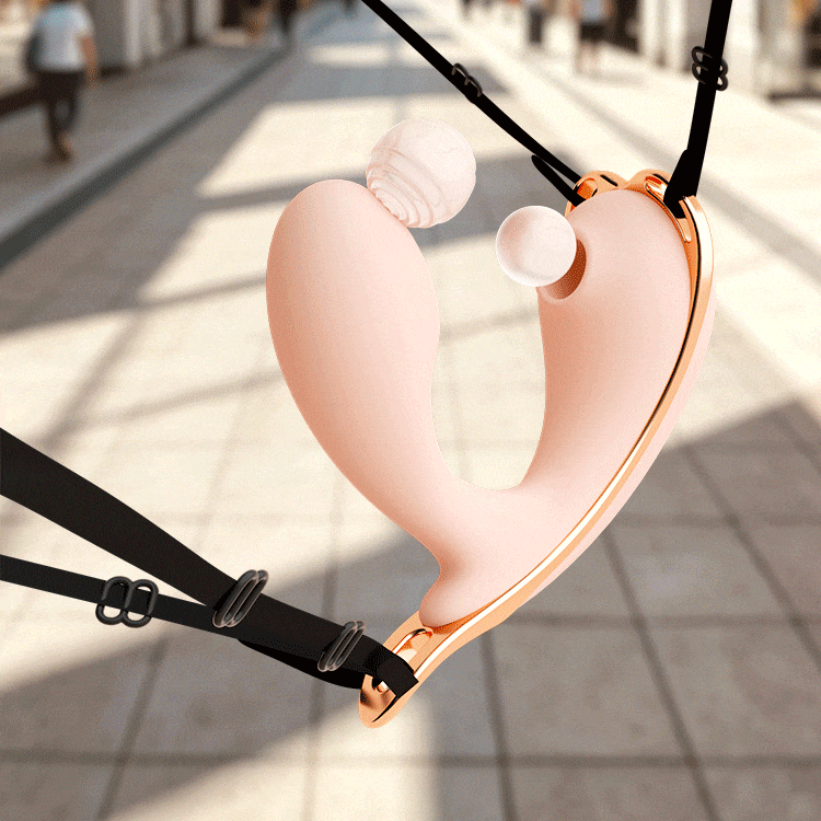 GALAKU Peach Pro Clit Sucking & G-Spot Wearable Vibrator App-Controlled