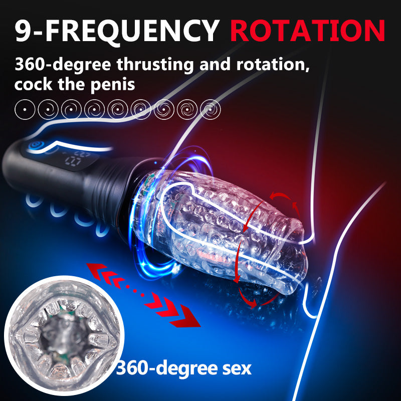 Gawk Gawk 3000 Pro Sucking & Vibrating Male Masturbator Cup
