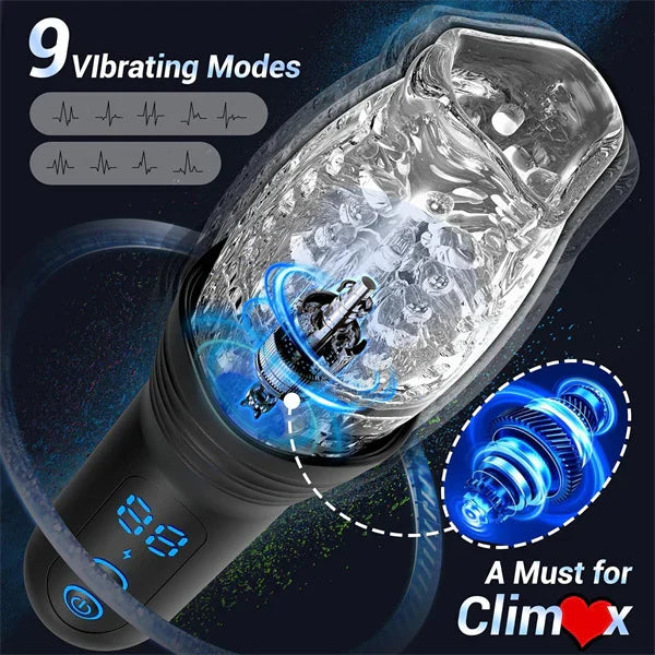 Gawk Gawk 3000 Pro Sucking & Vibrating Male Masturbator Cup