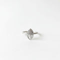 Real Rose Leaf Silver Ring, Handmade Minimalist Jewelry, Organic Forest Band, Gift for Passion & Health, Eco Sustainable Sterling Silver 925